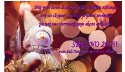 SREČNO 2019!